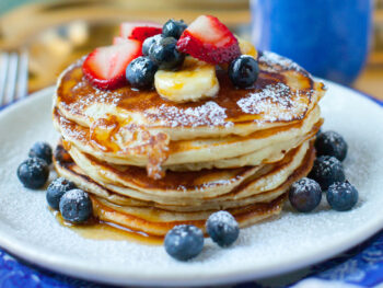 stacked pancakes in Georgetown