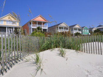 cute downtown photo of surfside one of the best beach towns in south carolina