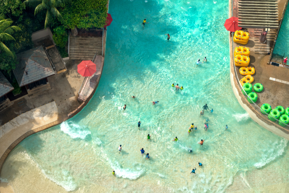 NOOGA Splash  Inflatable Aqua Park at Chester Frost Park