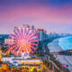view of some of the best things to do in myrtle beach at sunset