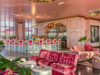 the graduate boutique hotel in nashville pink interior