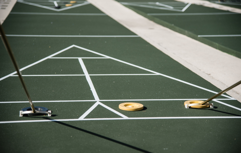 shuffleboard game