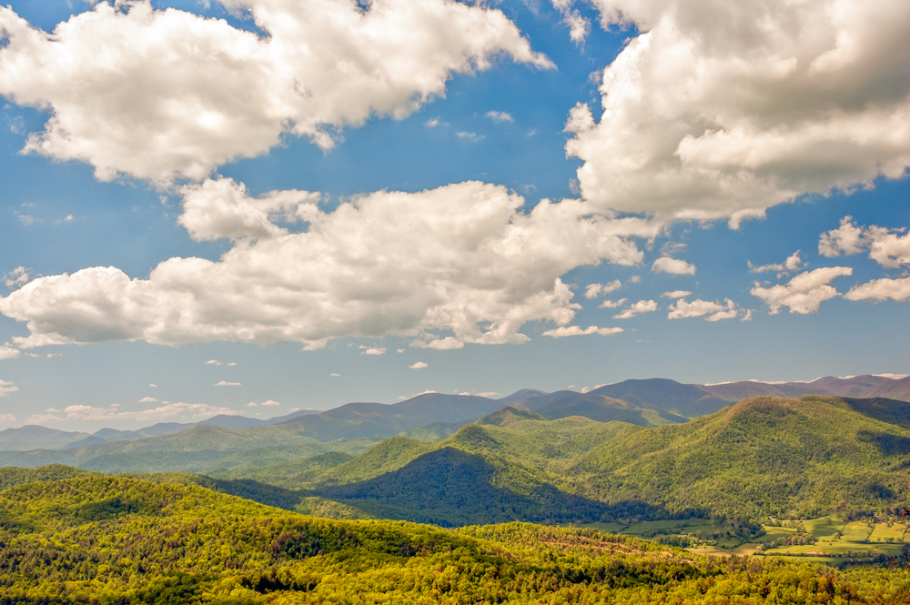 rolling mountains in georgia