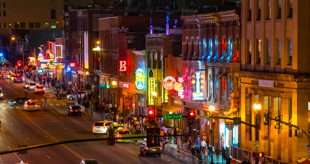 The bright lights, crowded streets, and strips of must see adventures makes downtown Nashville the place to stay when you're considering where to stay in Nashville.
