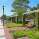 The promenade at Henry C Chambers Waterfront Park is one of the best things to do in Beaufort South Carolina.