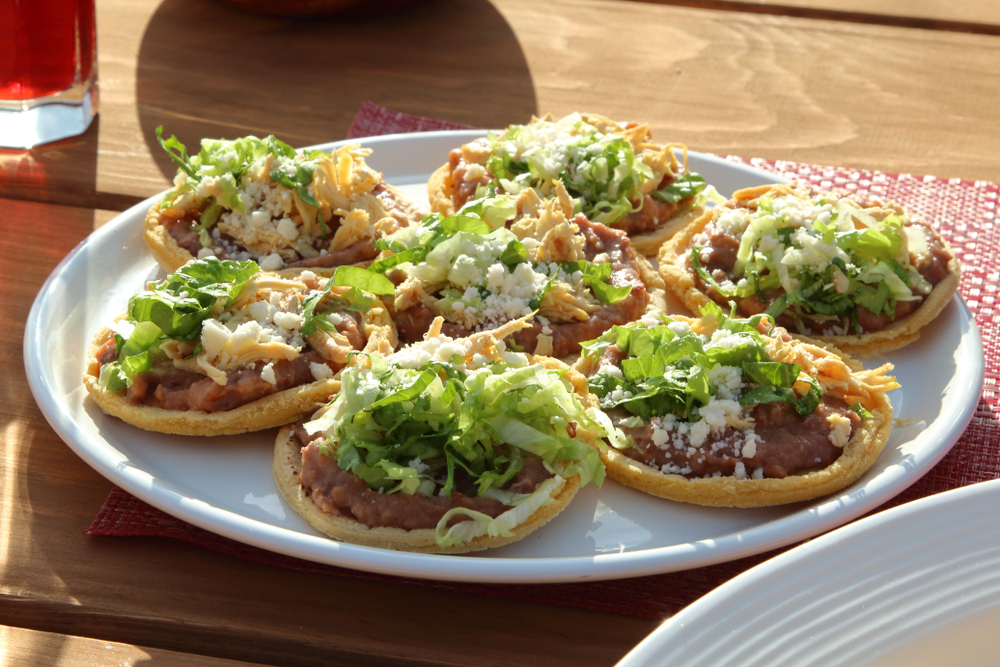 Photo of sopes from Aztecas Restaurant and Cantina!