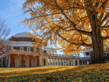 The University of Virginia in the fall.