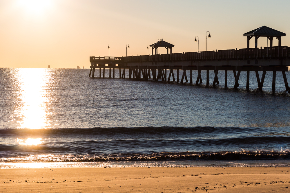 lovely Buckroe Beach in Hampton Va 