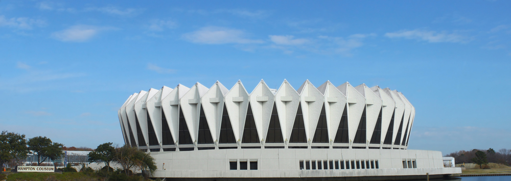The famous Hampton Coliseum 