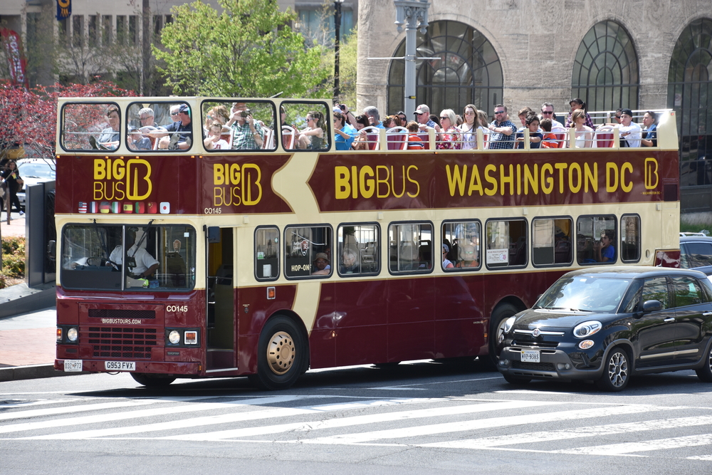 A Big bus tour in Washington DC with kids is so much fun 