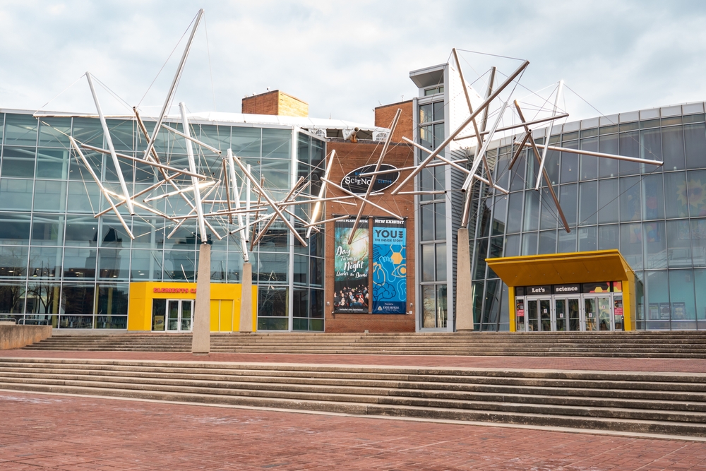 the science museum is one of the best things to do in Maryland for kids 
