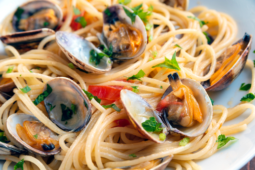 Seafood pasta is a staple at restaurants in Baltimore 
