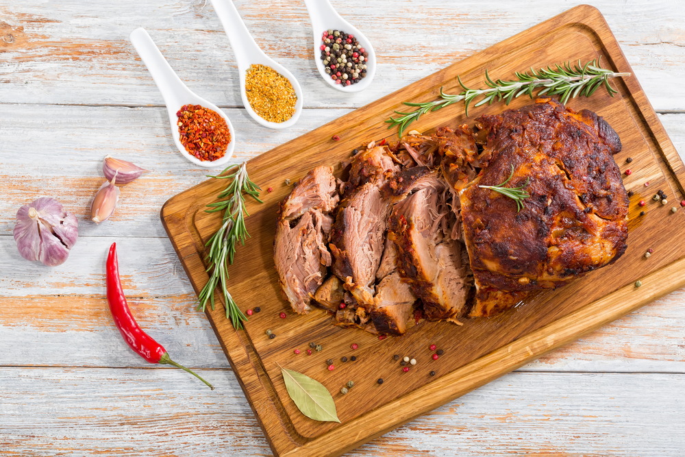 a gorgeous cut of pork shoulder, featured on menus at classic barbecue joints 