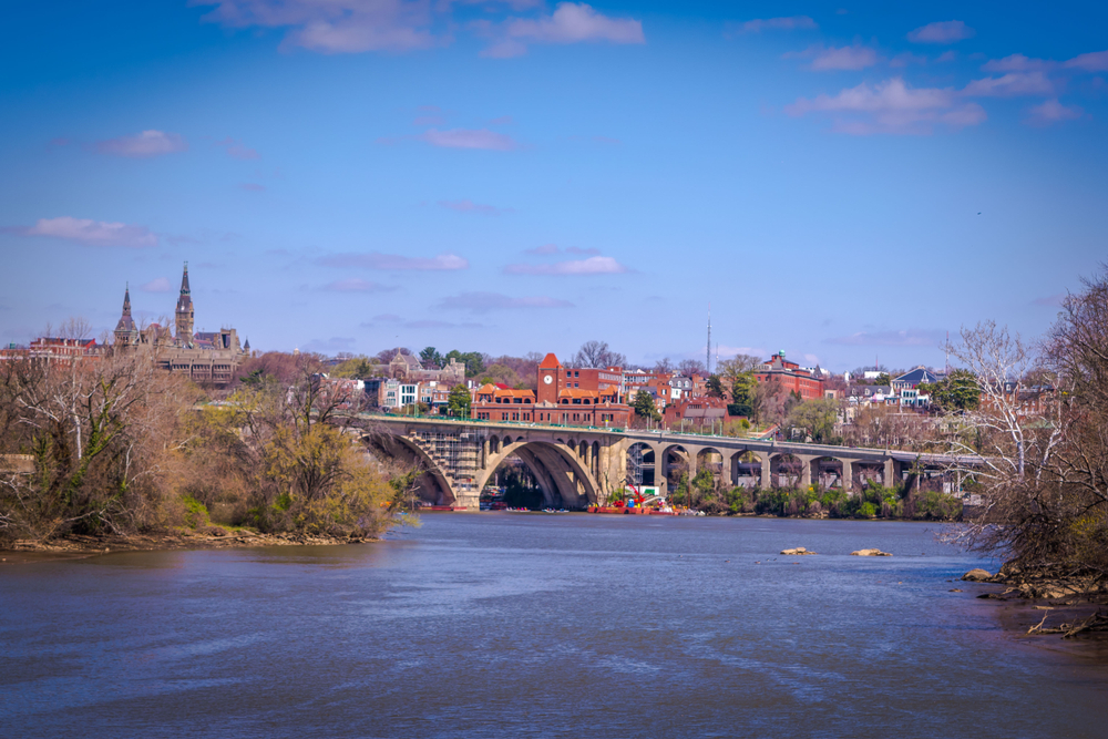 the bridge in Georgetown va