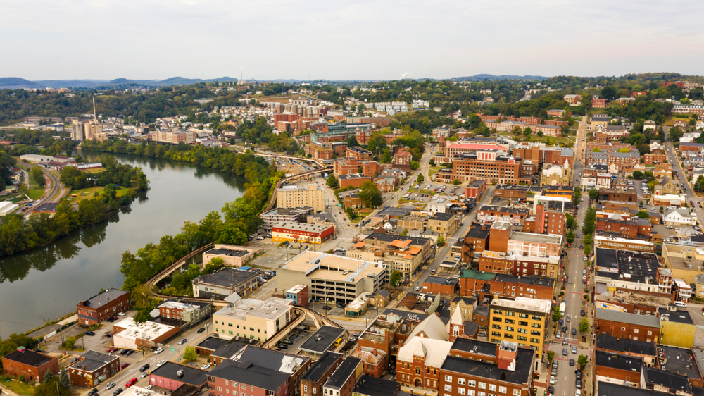 morgantown is one of the best small towns in West Virginia