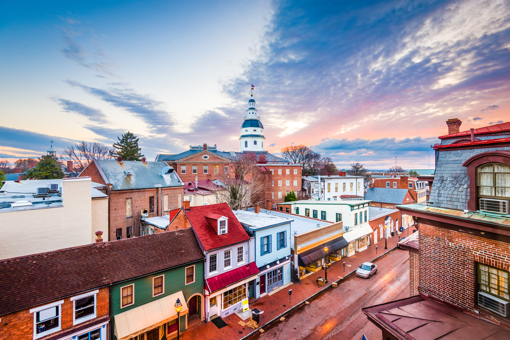 annapolis is a historic town 