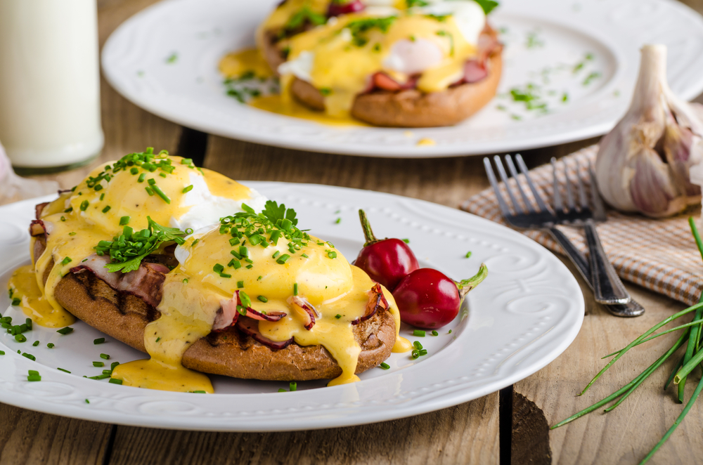 eggs Benedict is a favorite for the best brunch in dc