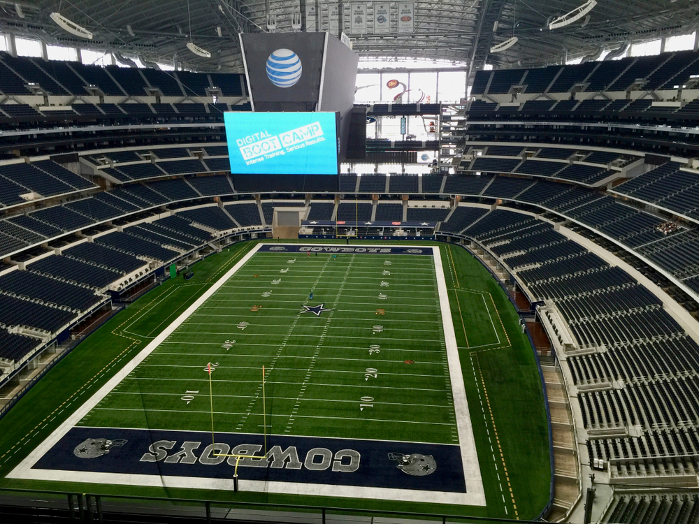 A look inside the Dallas Cowboys Stadium tour, one of the best things to do in Dallas with kids.