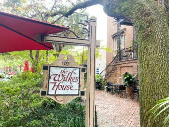 sign for mrs Wilkes dining room one of the best restaurants in savannah