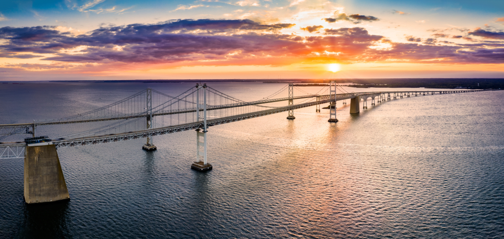 the CBBT is one of the largest bridges in the world! 